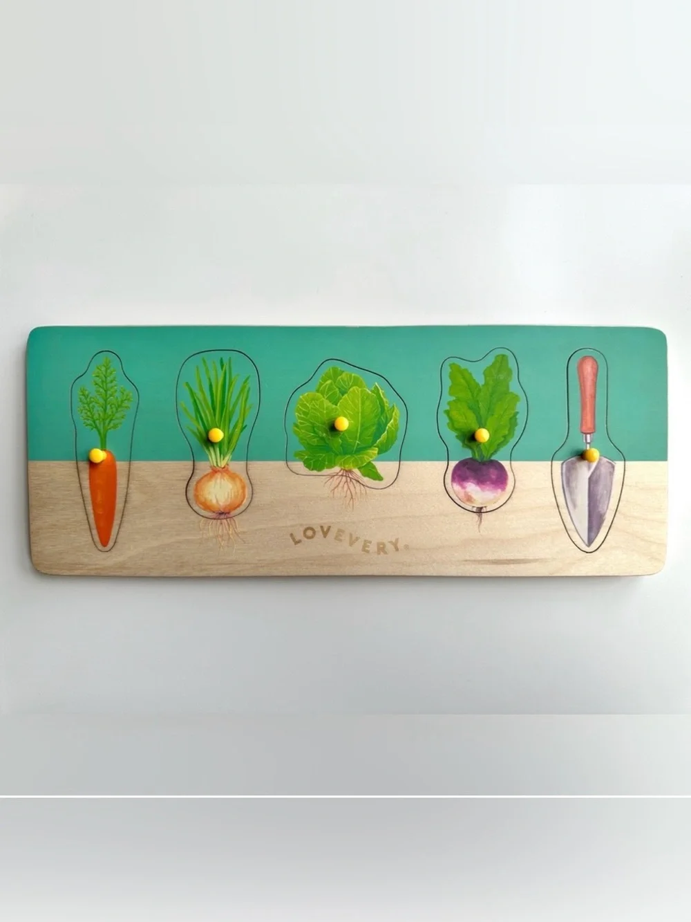 Lovevery Community Garden Puzzle used great condition